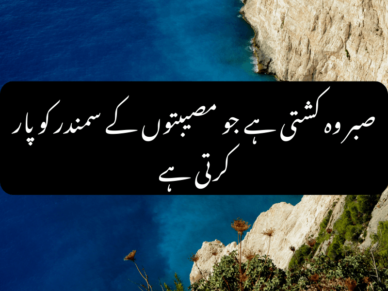 Hazrat Ali quote on hardship