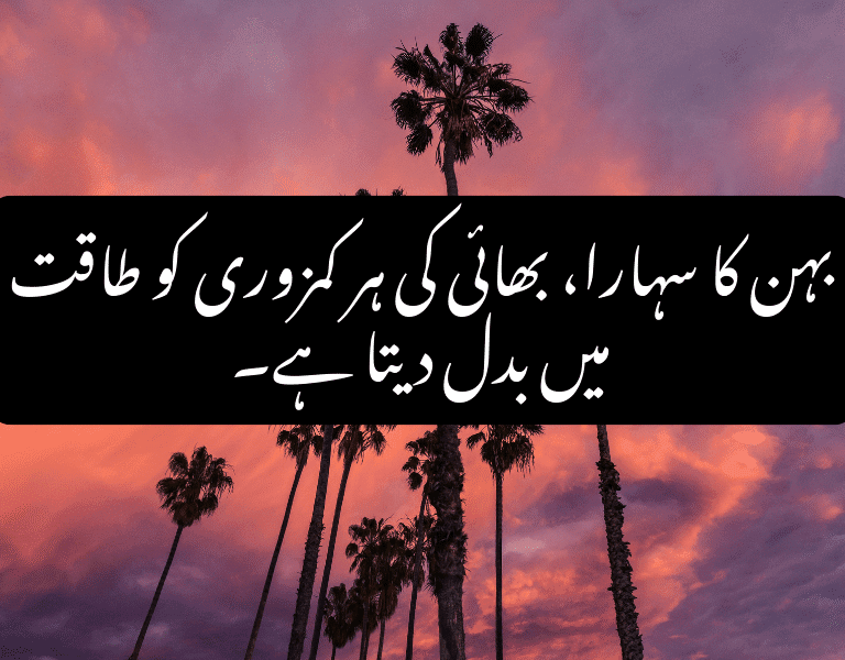10 Emotional Brother Sister Quotes in Urdu with Translation & Meaning 10 Emotional Brother Sister Quotes in Urdu with Translation & Meaning
